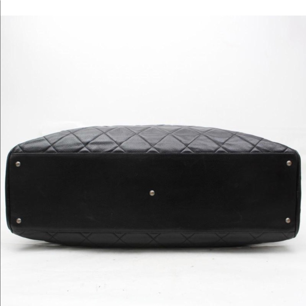 **SOLD** Chanel Matelasse Black Caviar Boston Bag - Picture 2 of 15